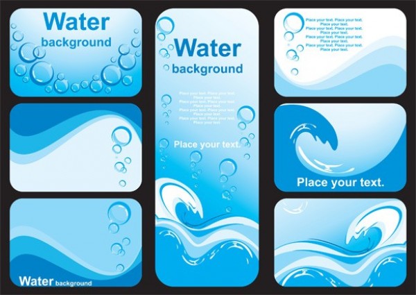 web wave water vertical vector unique ui elements stylish set quality PDF original new jpg interface illustrator high quality hi-res HD graphic fresh free download free EPS elements drops download detailed design creative blue banners abstract 