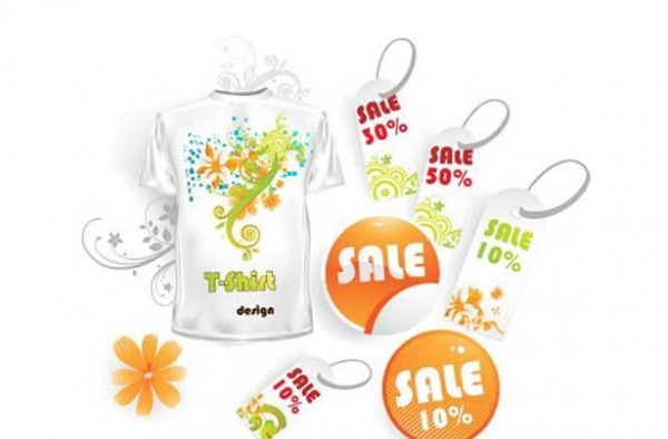 web vector unique ui elements tags t-shirt floral stylish stickers sales tags sales stickers quality original new interface illustrator high quality hi-res HD graphic fresh free download free floral elements download detailed design curled sticker creative 