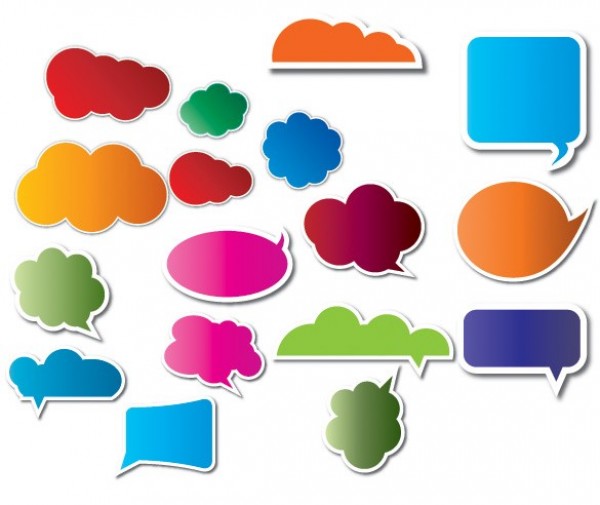 web vector unique ui elements text bubbles stylish speech bubbles set quality original new interface illustrator high quality hi-res HD graphic fresh free download free EPS elements download dialogue boxes detailed design creative colorful chat clouds 