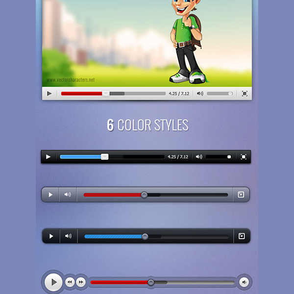 video player skin video player star icon player icons minimal free download free 
