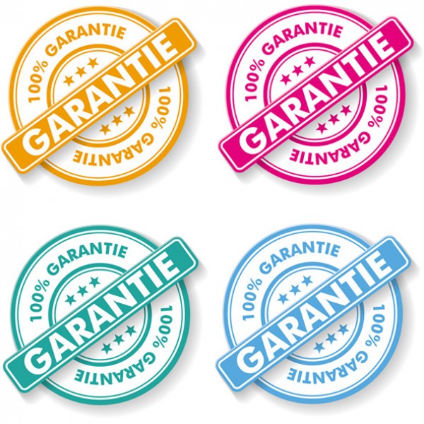 stars guarantee label guarantee badge free labels free 100% 