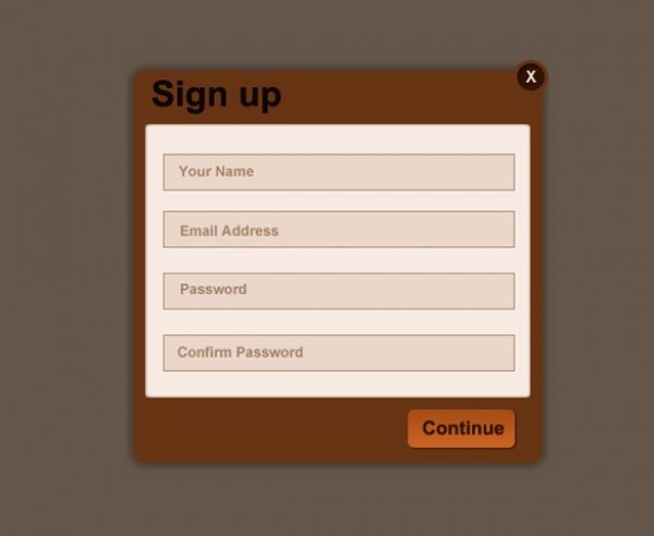 web unique ui elements ui stylish simple sign-up form sign up quality psd original new modern modal box interface hi-res HD fresh free download free form elements download detailed design creative clean box 