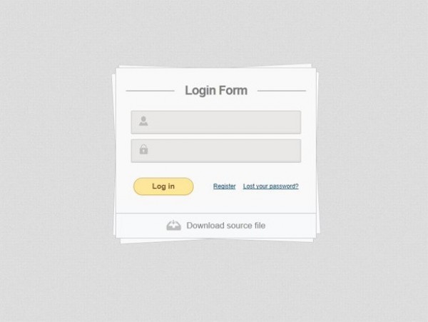 web unique ui elements ui stylish stacked paper quality original new modern login form login interface html hi-res HD fresh free download free elements download detailed design css creative clean 