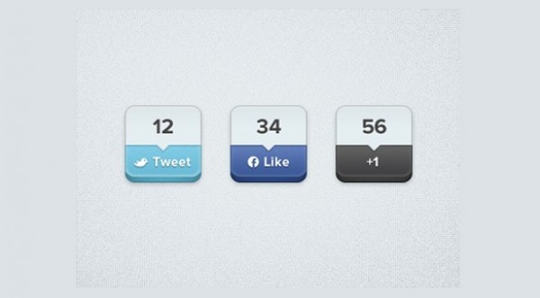 web unique ui elements ui twitter tweet stylish social share buttons social set quality psd original new modern like interface hi-res HD google fresh free download free Facebook elements download detailed design creative clean buttons 3d +1 