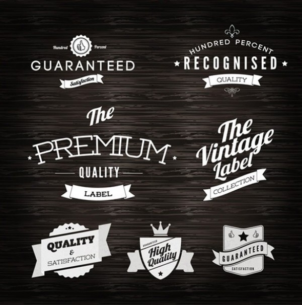 web vintage vector unique ui elements stylish set satisfaction quality premium original new labels interface illustrator high quality hi-res HD guaranteed graphic fresh free download free elements download detailed design creative 