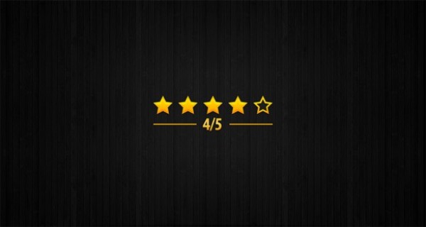 yellow web unique ui elements ui stylish stars star rating review rating quality psd original new modern interface hi-res HD fresh free download free elements download detailed design creative clean black 