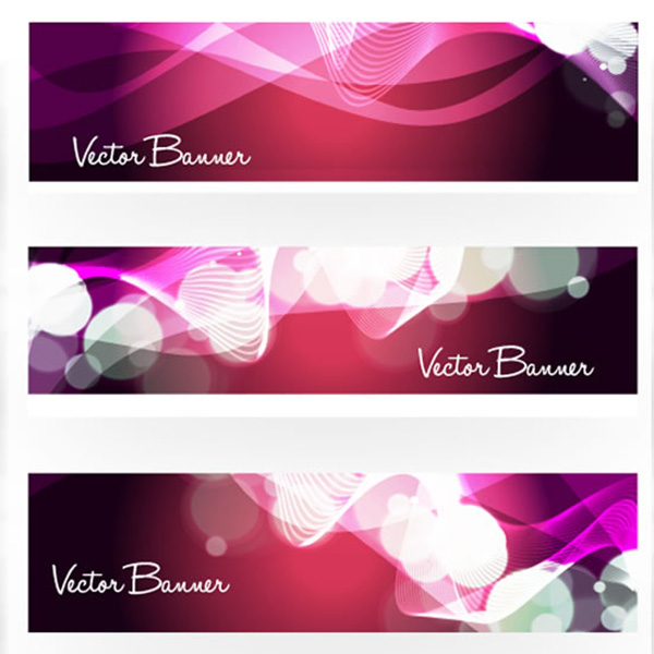 waves vector ripples pink light free download free bokeh banners background abstract 