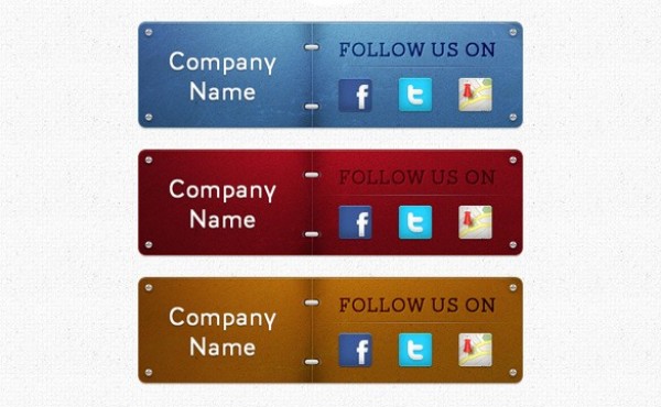 web unique ui elements ui stylish social buttons social button quality psd plaque original new modern interface icons hi-res HD fresh free download free Follow Us elements download detailed design creative company name clean 