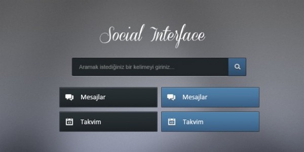 web unique ui elements ui stylish social elements social set search icon search quality psd original new modern interface input field hi-res HD fresh free download free elements download detailed design creative clean chat icon calendar icon buttons blue black 