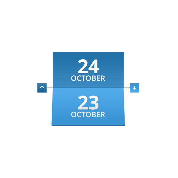 up ui elements ui free download free flipper calendar flipper flat down day calendar date calendar blue arrows 