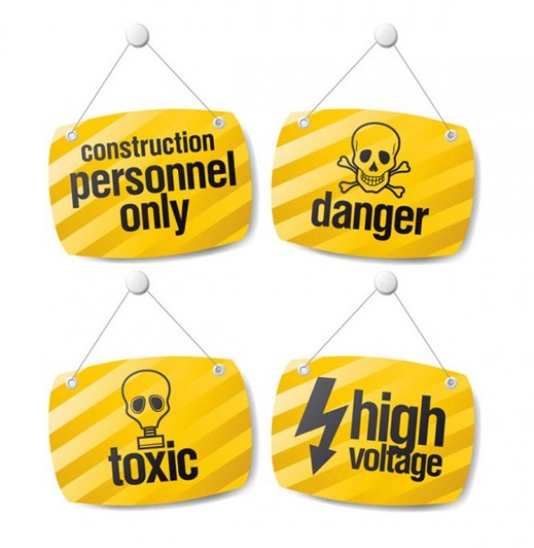yellow web warning vector unique ui elements toxic tags stylish skull and crossbones quality original new labels interface illustrator high voltage high quality hi-res HD graphic fresh free download free elements download detailed design danger creative construction 