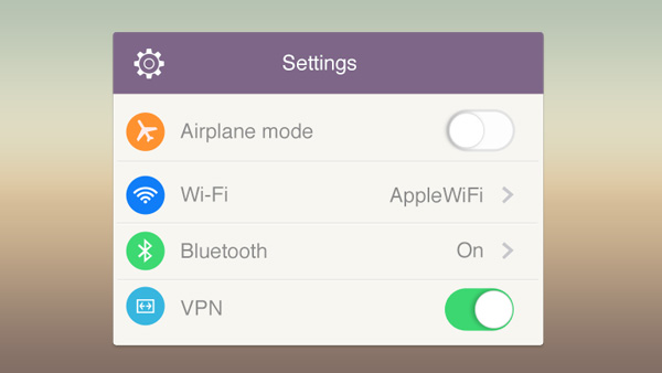 wi-fi vpn ui elements ui switch settings widget settings mobile settings widget free download free flat bluetooth airplane mode 