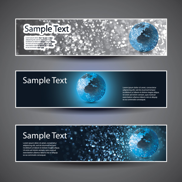 vector technology tech splatter space science free download free earth business bokeh banners abstract 