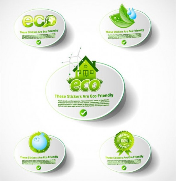 web vector unique ui elements stylish stickers recycle quality original new nature low carbon illustrator icons high quality green house green graphic fresh free download free eco friendly eco download design creative 