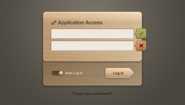 wooden login form wooden wood login form wood web unique ui elements ui tooltips stylish smooth signin quality panel original new modern login form login interface hi-res HD fresh free download free form elements download detailed design creative clean box access 