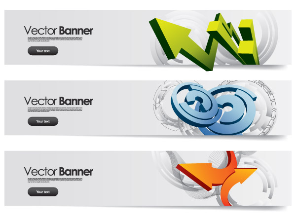 vector technology tech moving motion headers free download free banners arrows 