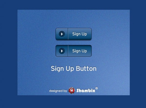 web unique ui elements ui stylish states signup button set quality psd pressed original new modern interface hi-res HD fresh free download free elements download detailed design creative clean blue button blue active 