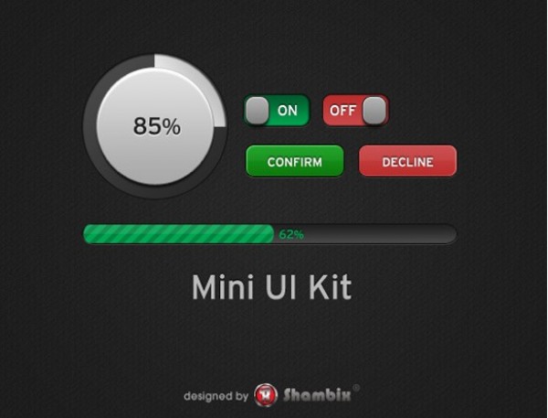 web unique ui set ui kit ui elements ui toggles switches switch stylish slider quality psd progress bar original on/off toggles on/off new modern interface hi-res HD fresh free download free elements download detailed design creative clean circular progress bar buttons 