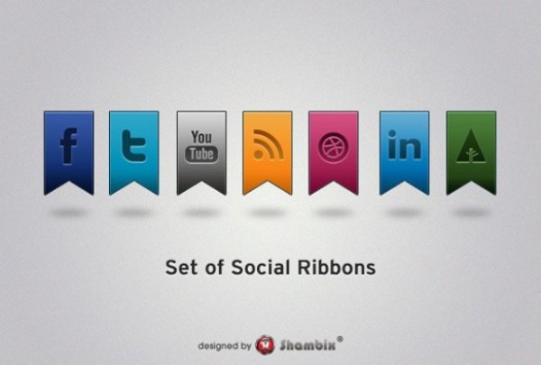 web unique ui elements ui stylish social ribbons psd social ribbons social set ribbons quality psd original new networking modern media interface hi-res HD fresh free download free elements download detailed design creative clean bookmarking  