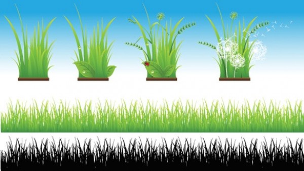 web vector unique ui elements stylish quality plants original new nature leaves interface illustrator high quality hi-res HD green grass border grass graphic fresh free download free EPS elements eco download detailed design creative border AI 