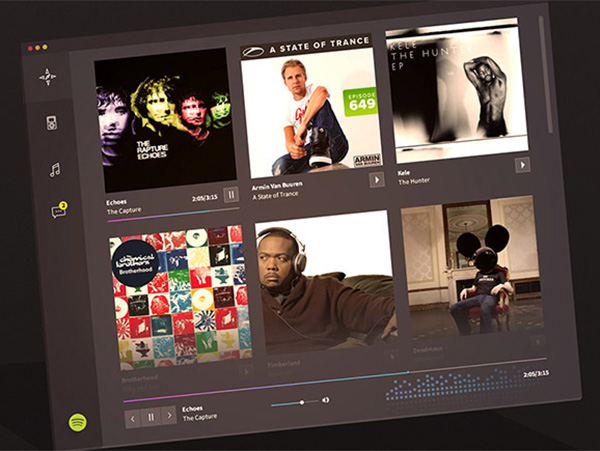 ui elements ui spotify redesign spotify concept spotify music free download free 