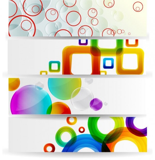 web vector unique ui elements stylish squares quality original new interface illustrator high quality hi-res header HD graphic geometric fresh free download free elements download detailed design creative colorful circles bubbles banners abstract 