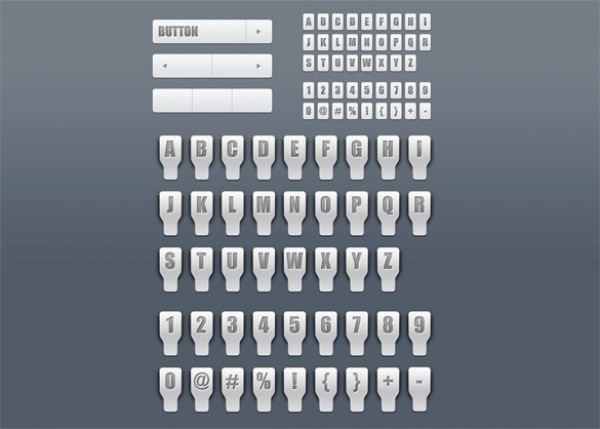 web unique ultimate ui elements ui tags tabs stylish simple silver rocker switches quality original number tabs number new modern letter tabs letter interface hi-res HD grey gray fresh free download free elements download detailed design creative clean buttons 