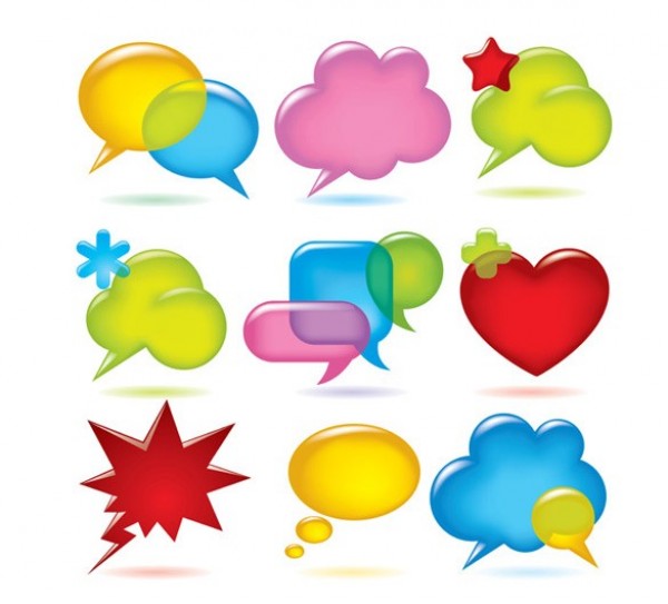 web vector unique ui elements stylish speech clouds speech quality original new interface illustrator high quality hi-res HD graphic fresh free download free elements download dialogue box detailed design creative colorful chat bubble 