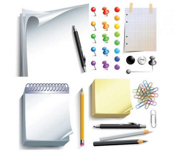 web vector unique ui elements tacks stylish sticky notes set quality pins pencil pen paperclips original office supplies office notepad new interface illustrator high quality hi-res HD grid paper graphic fresh free download free elements download detailed design curled paper creative 