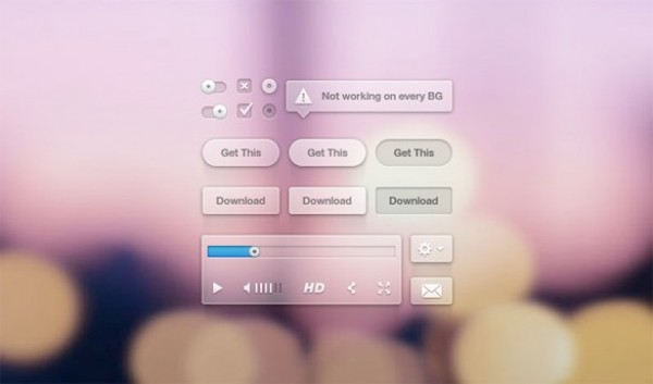 web video player unique ui set ui kit ui elements ui transparent tooltip toggle stylish radio buttons quality psd player original on/off switch new modern kit interface hi-res HD fresh free download free elements download detailed design creative clean check buttons buttons 
