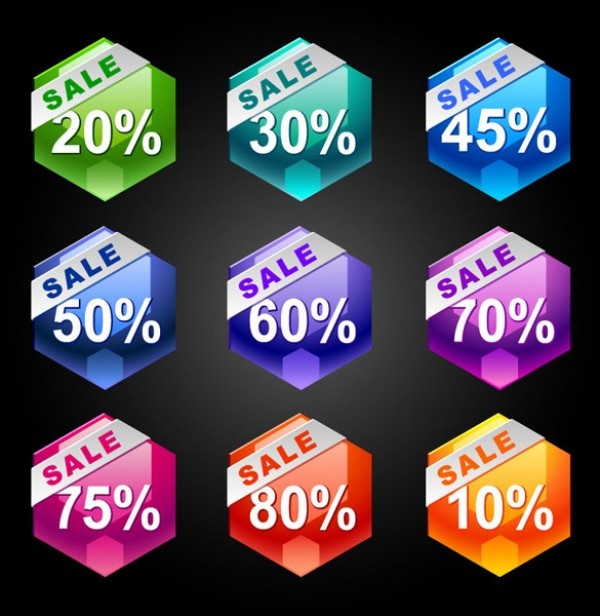 web vector unique ultimate ui elements stylish stickers sale quality pack original new modern labels interface illustrator high quality high detail hi-res hexagon shape hexagon HD graphic glossy fresh free download free elements download discount detailed design creative colorful % 