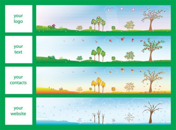 winter web vector unique ui elements summer stylish spring set seasons season scene quality original new landscape interface illustrator high quality hi-res header HD graphic fresh free download free EPS elements download detailed design creative country banner autumn abstract 