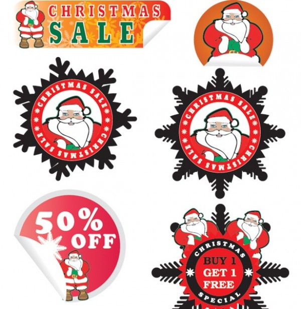 web vector unique ui elements stylish stickers set sales red quality original new interface illustrator high quality hi-res HD graphic fresh free download free EPS elements download detailed design creative christmas 