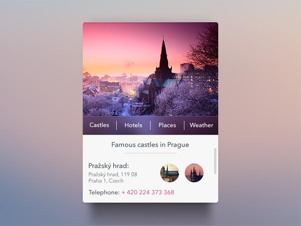 weather ui elements ui travel widget travel profile mini menu images hotels free download free 