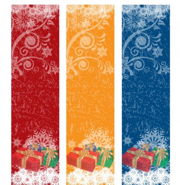 winter web vertical vector unique ui elements stylish snowflakes set red quality original orange new interface illustrator holidays high quality hi-res HD graphic gift box fresh free download free festive elements download detailed design creative christmas blue banner AI 