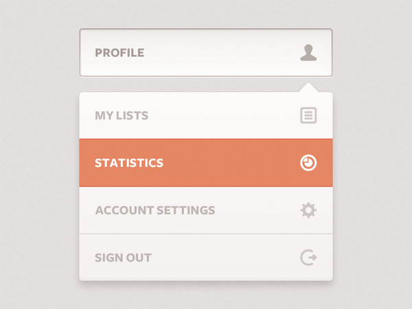 ui elements ui settings menu settings profile dropdown profile menu icons free download free dropdown menu 