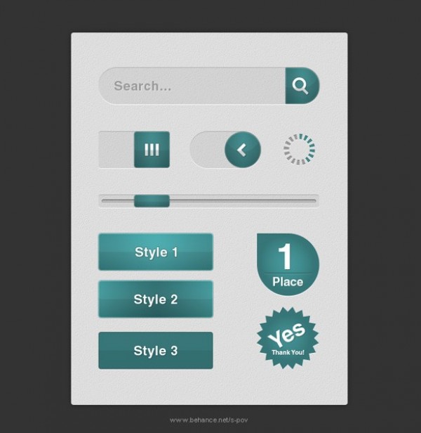 web ui web unique ui kit ui elements ui toggle stylish slider set search field quality original new modern interface hi-res HD green fresh free download free elements download detailed design creative clean buttons blue 