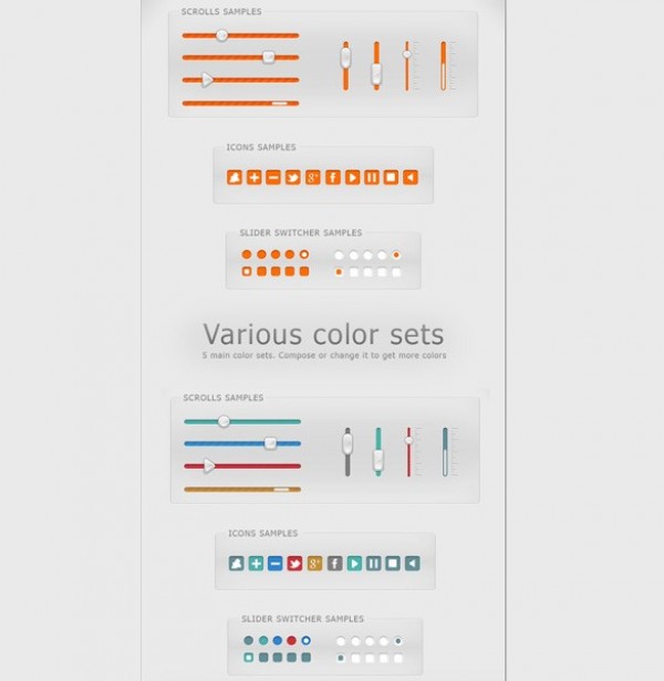 web unique ui set ui kit ui elements ui stylish social sliders set scrollbars radio buttons quality psd pack original new modern kit interface icons hi-res HD fresh free download free elements drop down selects download detailed design creative clean check boxes 