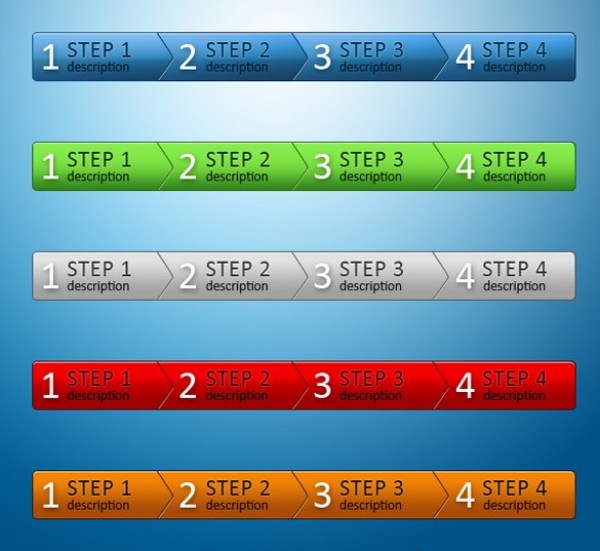 web unique ui elements ui stylish steps step process step set quality psd payment panel original new modern interface hi-res HD grey fresh free download free elements download detailed design creative colors clean blue 
