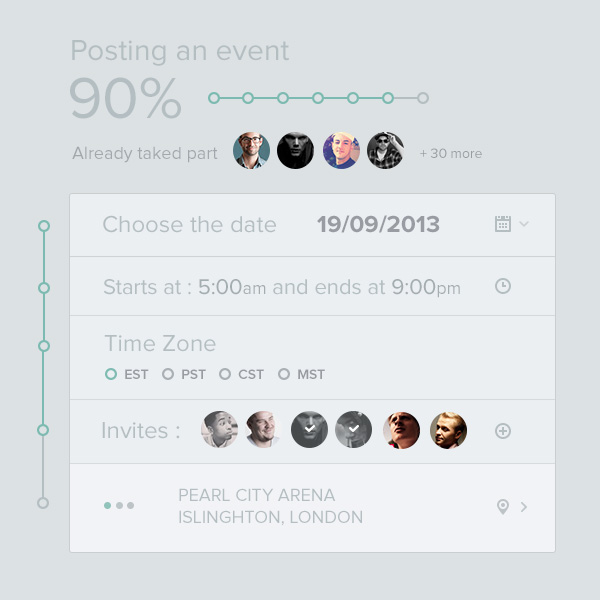 widget ui elements post event post manage events free download free events widget events event download css coded 