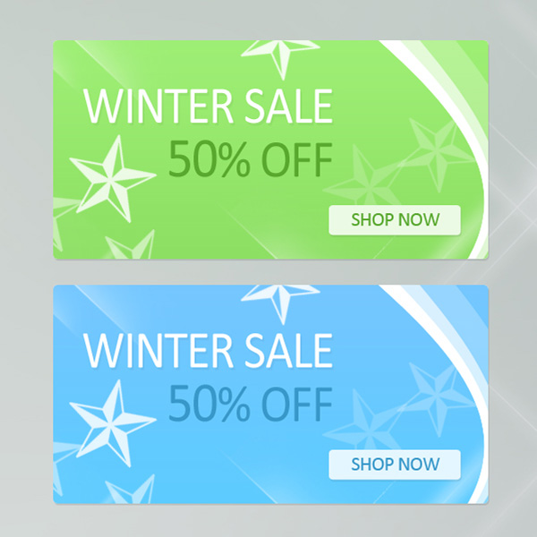 ui elements ui sale percent off header green free download free ecommerce discount blue banner 