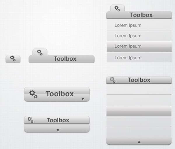 user interface elements user interface text field slide psd source files photoshop resources iPod iphone style iphone iPad grey free buttons field dropbox buttons button apple 