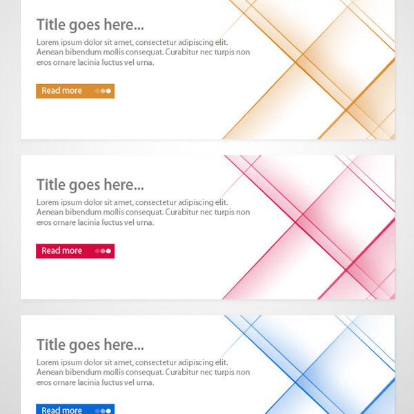 ui elements ui squares set headers free download free business banners abstract 