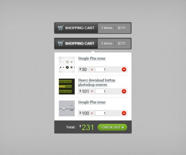 web unique ui elements ui total price summary stylish shopping cart button shopping cart quality price summary payment original new modern interface hi-res HD grey fresh free download free elements ecommerce dropdown download detailed design creative clean button 
