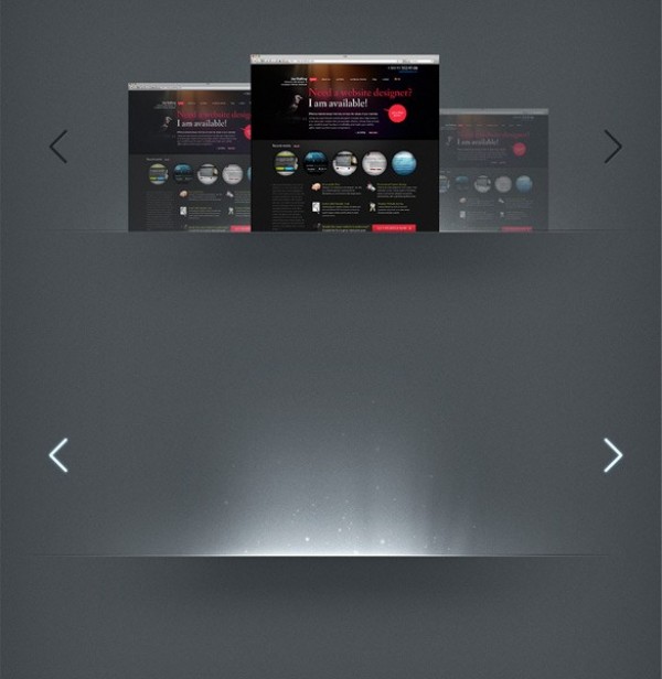 web unique ui elements ui stylish showcase quality psd pocket original new modern lights interface image slider hi-res HD grey glow fresh free download free elements effects download display detailed design creative clean 