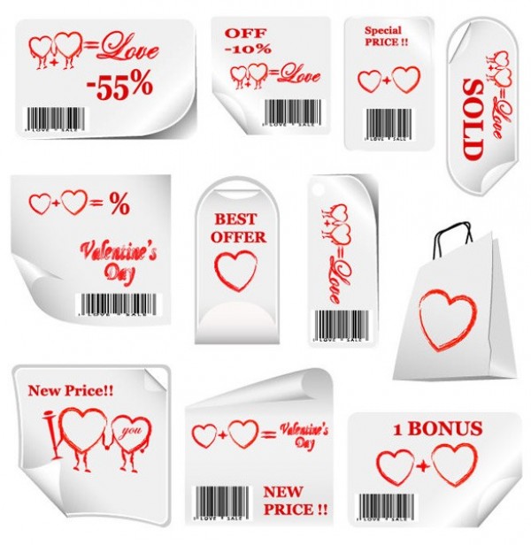 white web vector valentines unique ui elements stylish stickers sketched shopping bag set sales tag sales stickers sales red quality percent off original new love interface illustrator high quality hi-res hearts HD graphic fresh free download free elements ecommerce download detailed design curled creative barcode bar code 