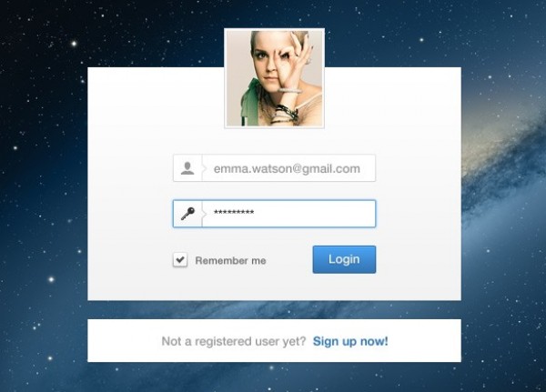 web unique ui elements ui stylish signup now signin quality psd original new modern minimal login interface hi-res HD fresh free download free form field elements download detailed design creative clean buttons box avatar active 