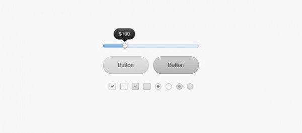 web unique ui set ui kit ui elements ui stylish slider set rounded buttons radio buttons quality psd original new modern kit interface hi-res HD fresh free download free elements download detailed design creative clean check boxes buttons 