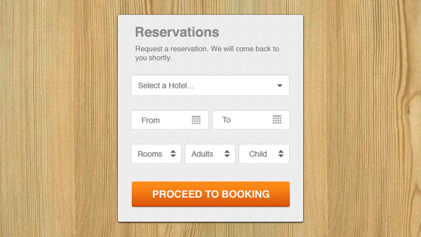 widget ui elements reservations modal hotel reservation hotel free download free events download button box booking widget 
