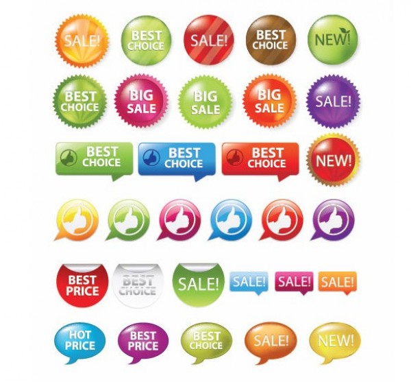 web vector unique ui elements thumbs up tags stylish stickers set sales stickers sales bubble quality pack original new labels interface illustrator high quality hi-res HD graphic fresh free download free EPS elements ecommerce download detailed design creative colorful bubble best choice badges  